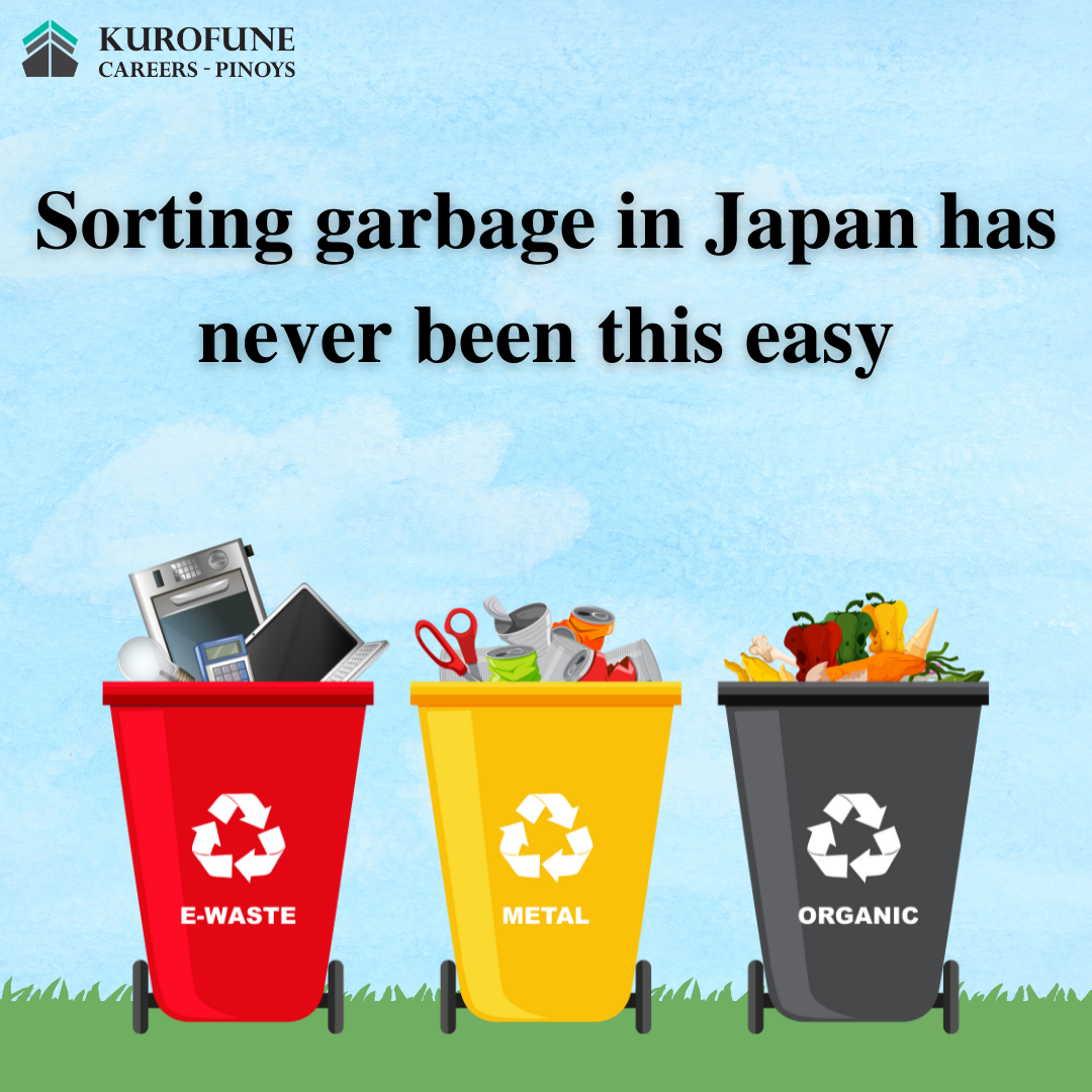 Sorting garbage in Japan has never been this easy