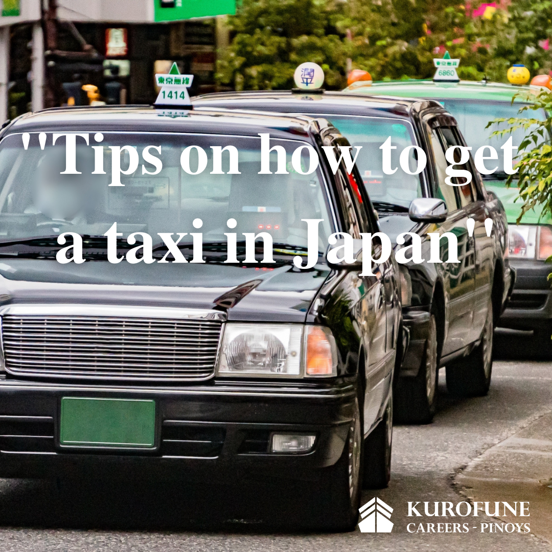 Tips on how to get a taxi in Japan