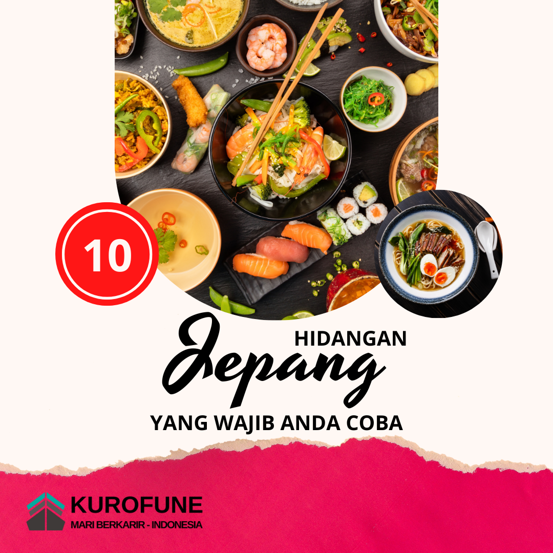 10 hidangan yang harus dicoba di Jepang