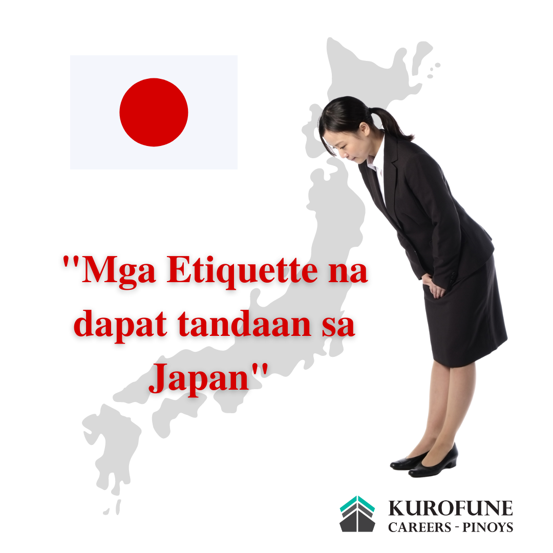 “Mga Etiquette sa Japan na dapat tandaan”