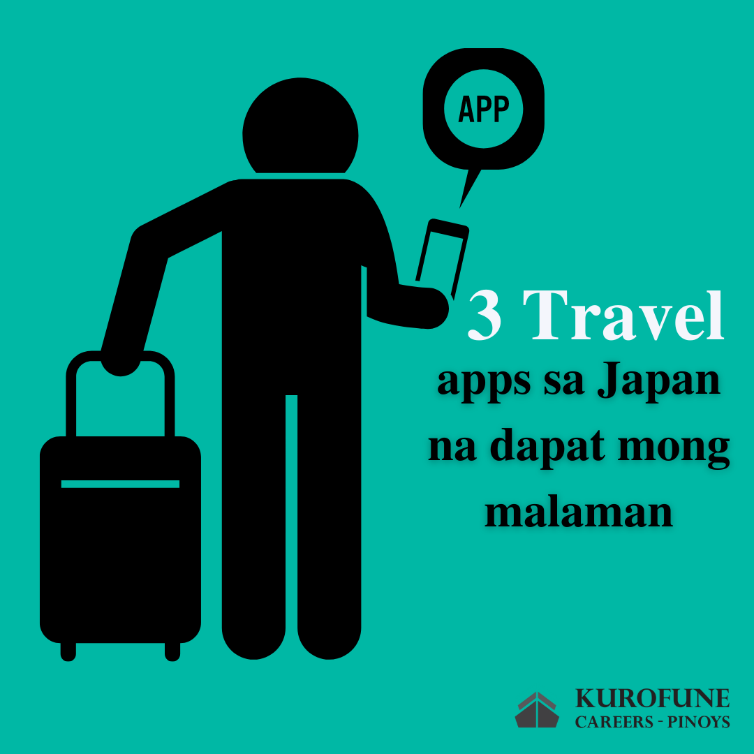3 Travel apps sa Japan na dapat mong malaman