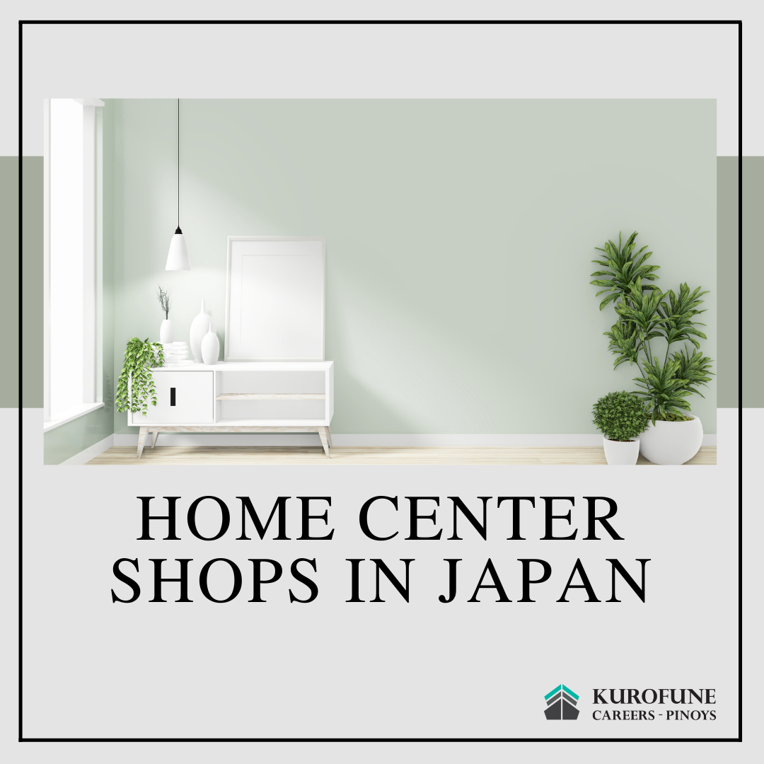 Home center shops in Japan