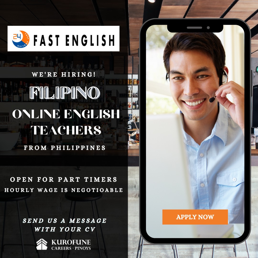 Hiring for Filipino online english Teachers